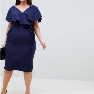 ASOS CURVE dress worn once, dry cleaned, like new